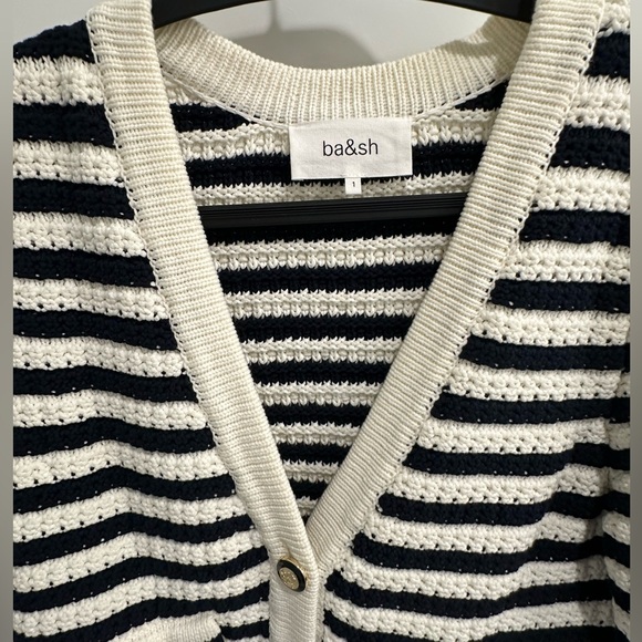 Ba&sh V-Neck Gaspard Cardigan Sweater - Picture 4 of 8